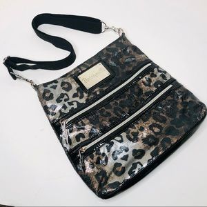 Betsyville Shiny Leopard Print / Snakeskin Purse